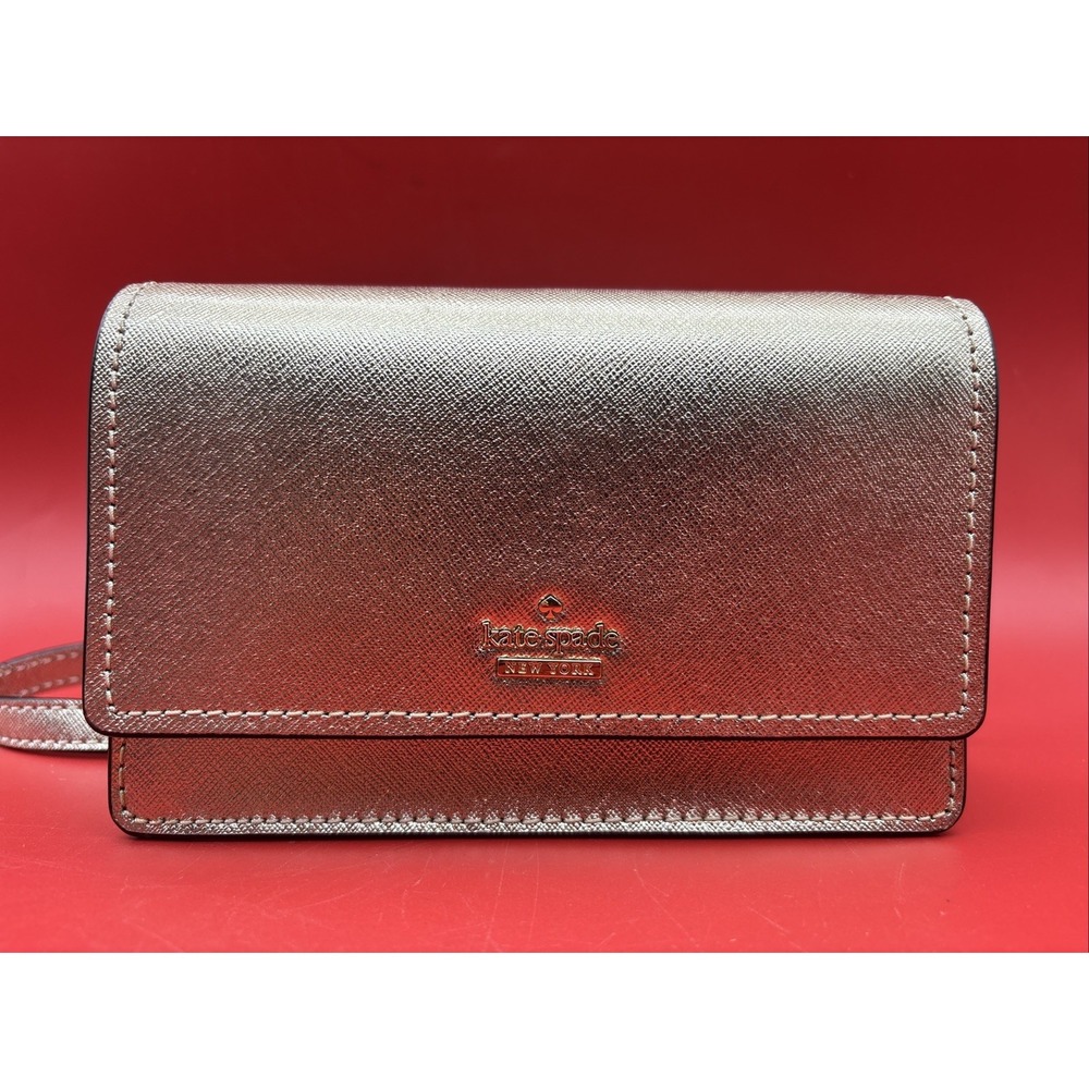 Kate Spade - Metallic Silver Crossbody